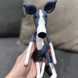 Levriero, Whippet, Levriero Italiano - Peluche personalizzato, regalo per proprietari di cani