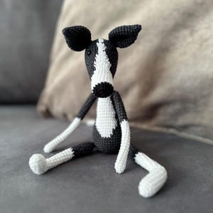 Levriero italiano di peluche: regalo di peluche fatto a mano