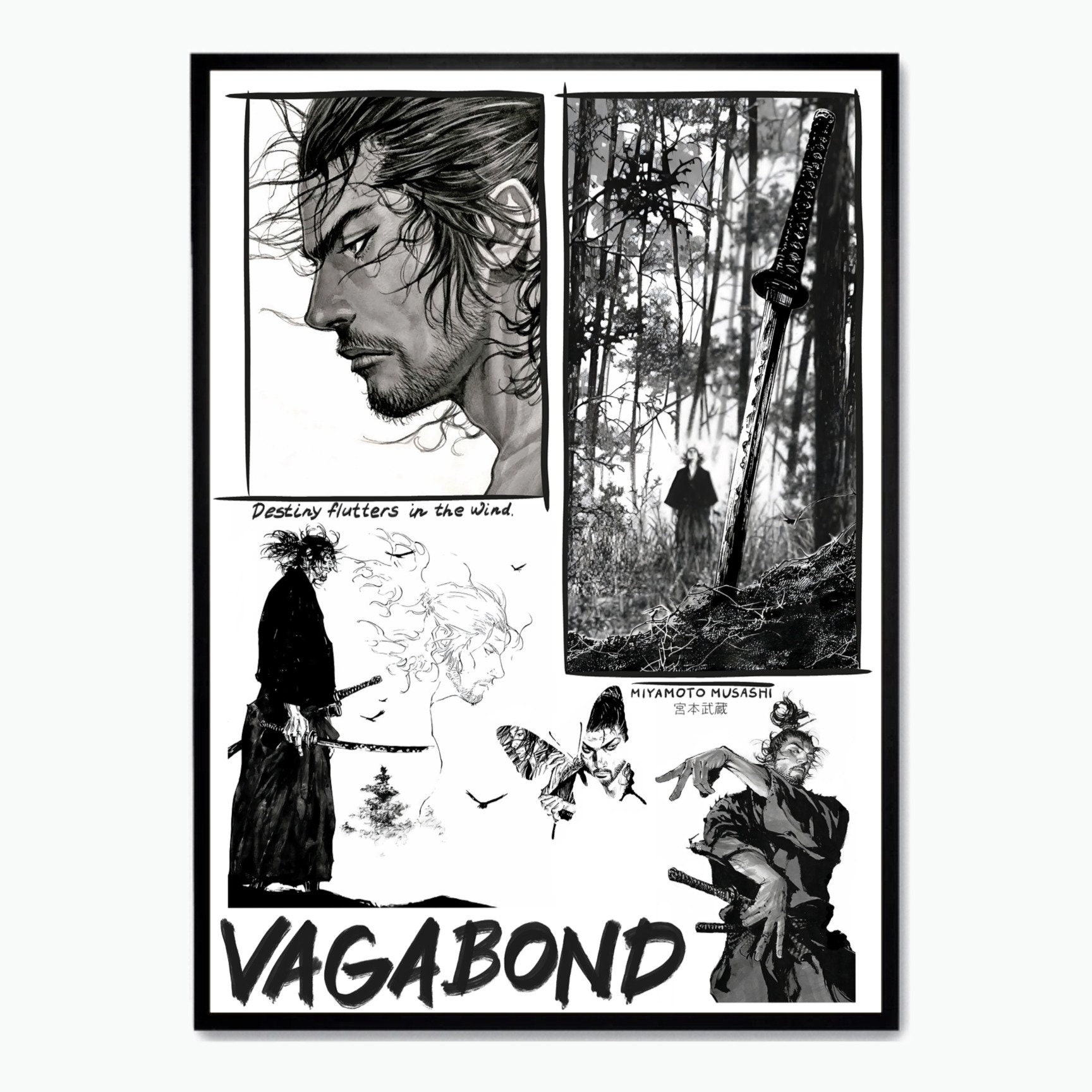 Vagabond manga - Etsy 日本