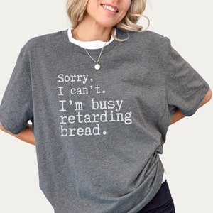 Grappig T-shirt zuurdesembroodmaker, shirt vertragende deeg, zuurdesem introvert broodfanaat T-shirt, cadeau voor broodbakker, shirt bakmeester