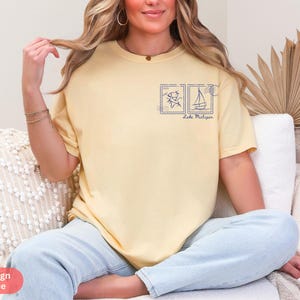 Summer Lake Girls Trip Matching Shirts, Custom Girls Lake Weekend Tee, Besties Lakeside Camping Group Shirt, Girls Vacay Glamping T-shirts image 11