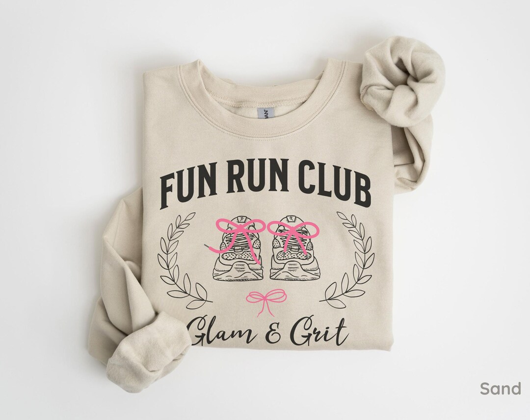 Funny Running Sweatshirt, Gifts for Runners, Fun Run Club Shirt ...