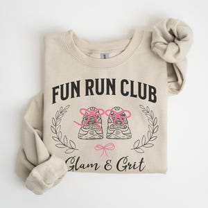 Funny Running Sweatshirt, Gifts for Runners, Fun Run Club Shirt, Running Gifts, Cute Runner Women Sweatshirt, Half Marathon 5K 10K Run Gifts