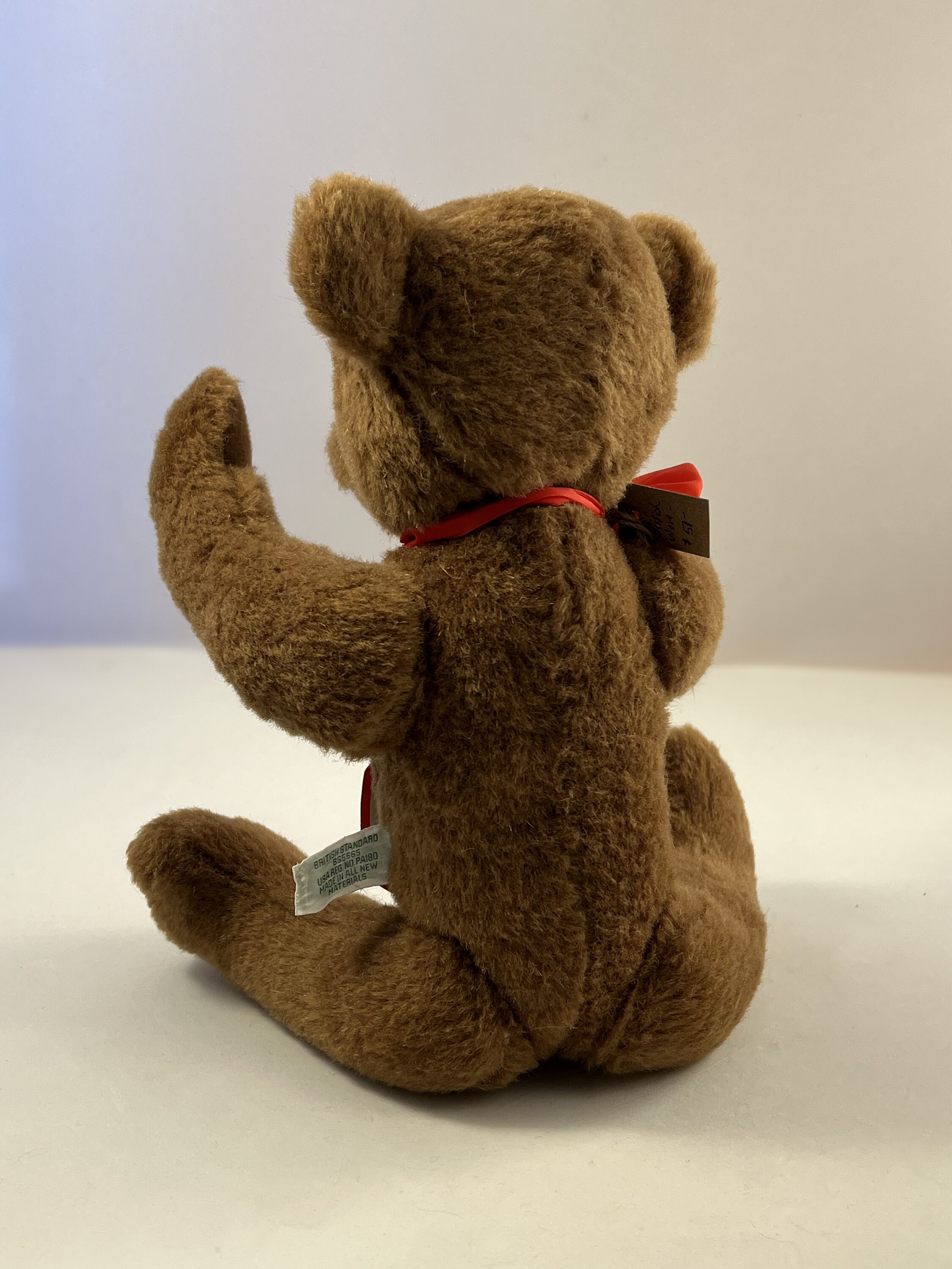 Vintage Deans Childsplay Toys Pontypool Gwent UK Teddy Bear