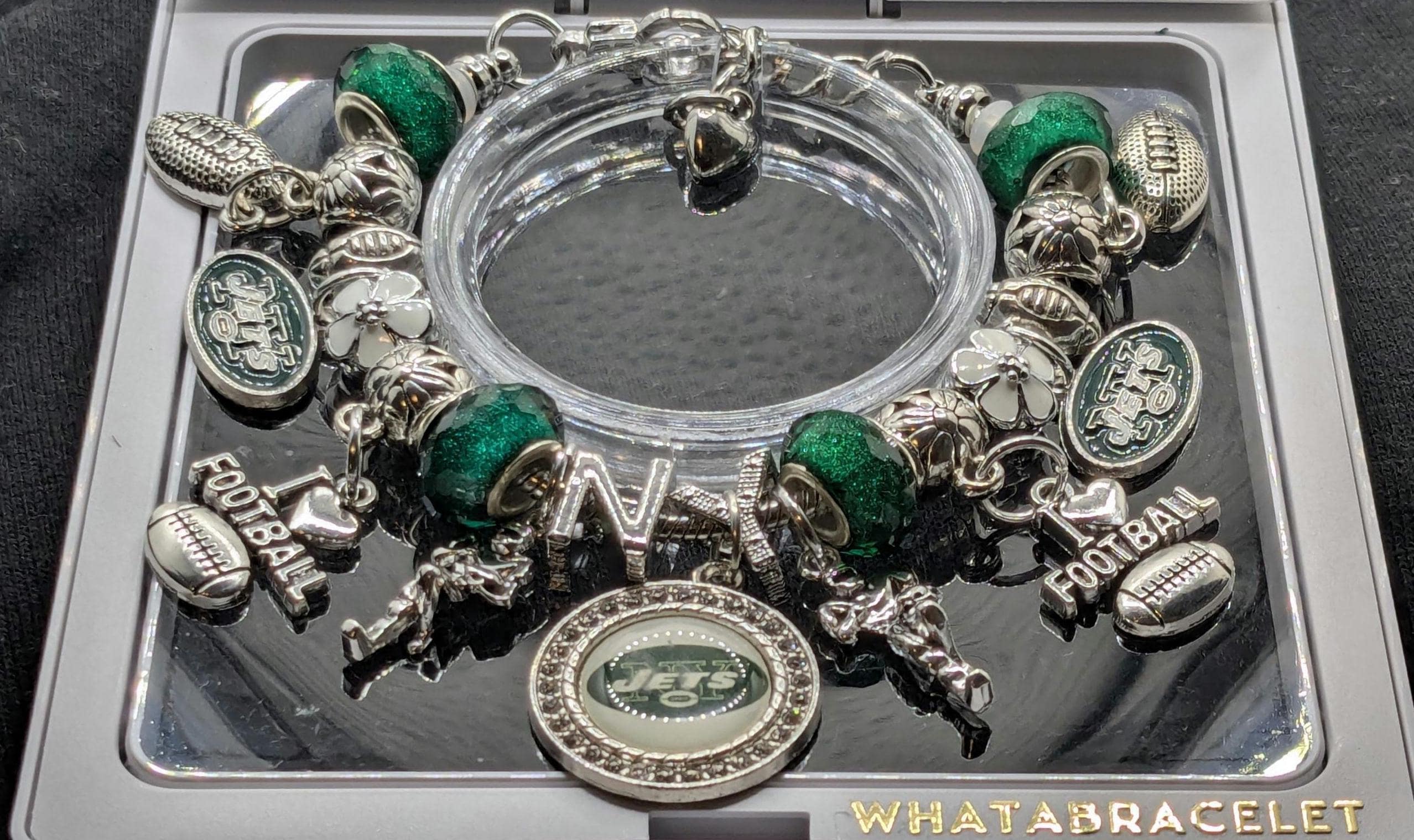 New York Jets Charm Bracelet (STYLE A)