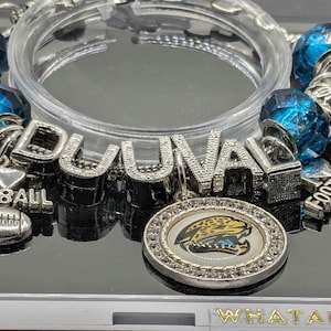 Jacksonville Jaguars Charm Bracelet (Style A)