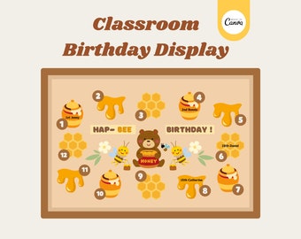 Fruits Themed Classroom Birthday Display, Birthday Bulletin Board ...