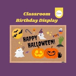 Halloween Themed Classroom Display, Bulletin Board, School Printables, Teaching Resources & Decoration, trick or treat