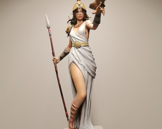 Athena 1/9 (greek Mythology), 3D Printed on an 8K Printer With Immense ...