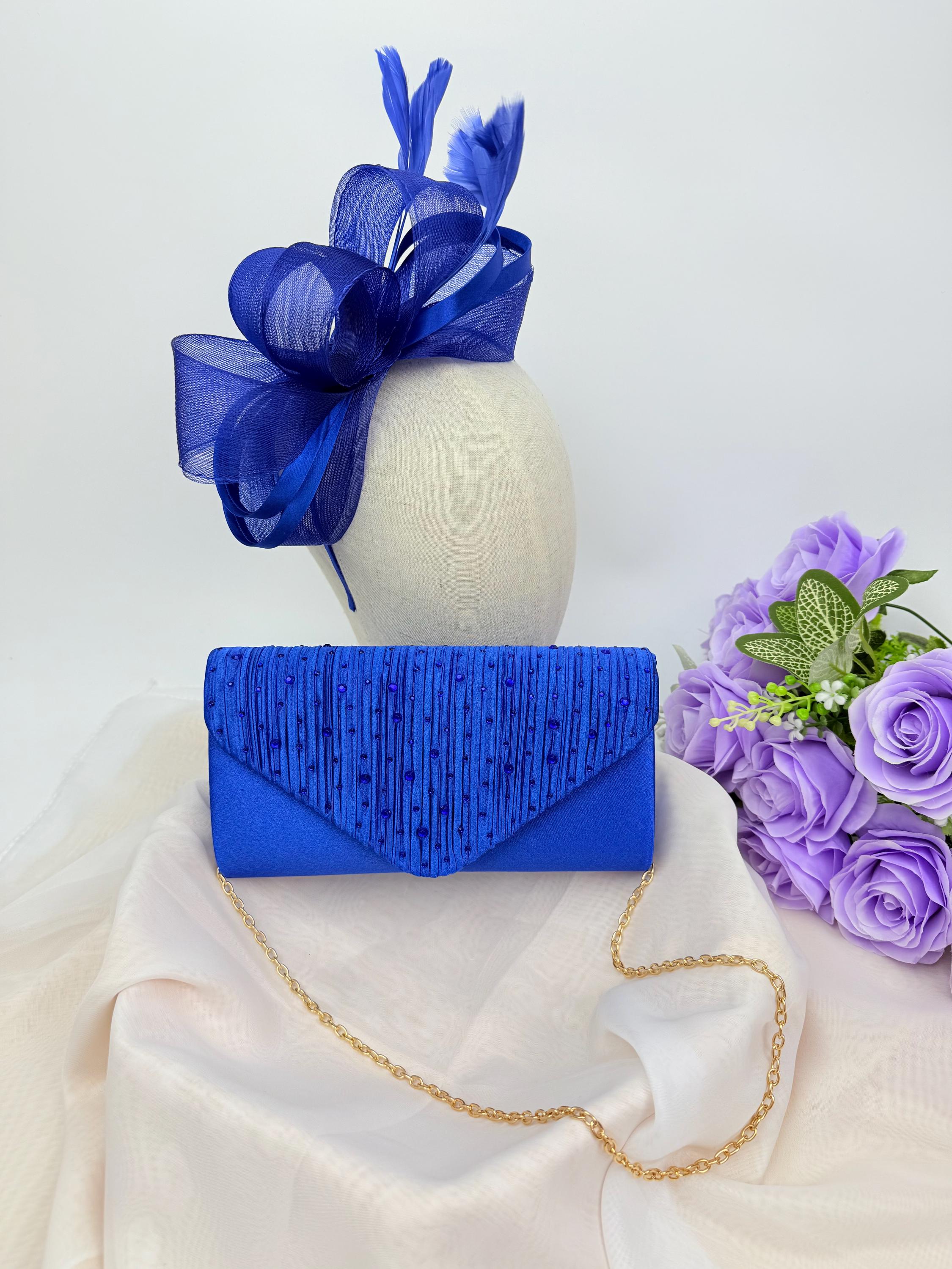 Pochette bleu roi France