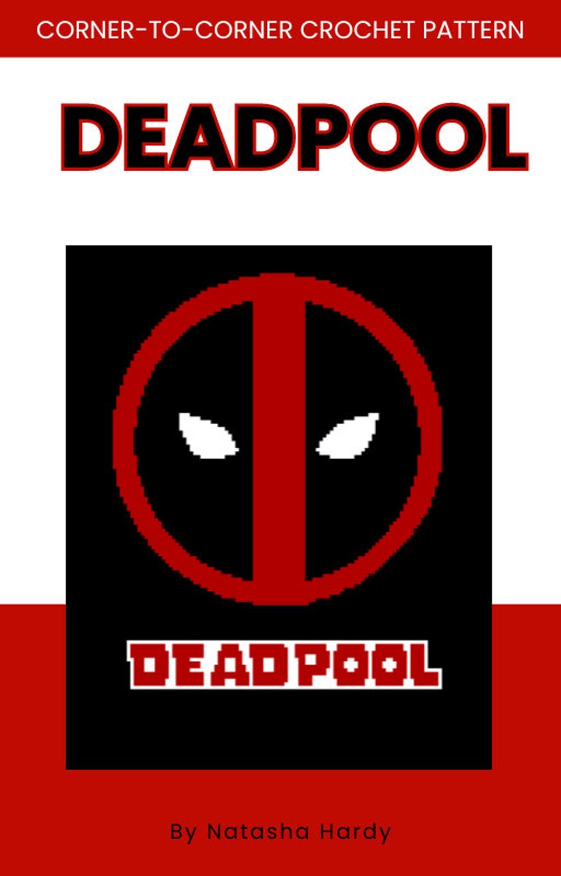 Deadpool Magic, Crafty Crochet Pattern, Create Your Antihero ...