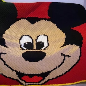 Muisgeïnspireerde Graphgan PDF, Throw Design Project, Rij voor Rij Pixel Art Patroon