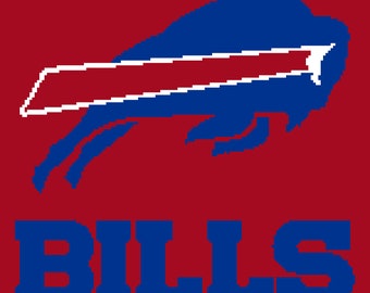 Bills Mafia Crochet Delight: Team Spirit at Your Fingertips, C2C design, Crochet Pattern