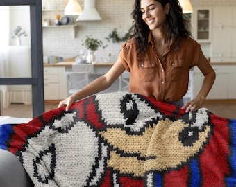Blue Hedgehog - Flying Fox - Red Echidna - C2C Crochet Bundle - Save on All - Multiple Sizes