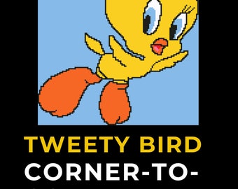 Tweety Bird C2C-haakpatroon