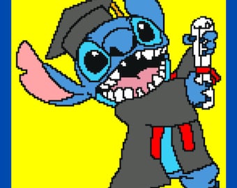 Mönster för virkad filt av Stitch Grad C2C (digital nedladdning)