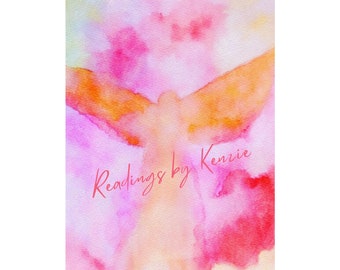 Watercolour Angel - Digital Artwork print