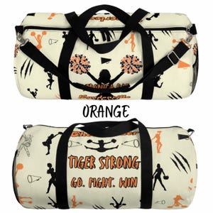 Custom Cheerleader Duffel Bag, Personalized Sports Bag for Athletes, Gym Gear, Cheer Bag, Cheer Event Travel Bag, Cheerleading Gift, Cheer