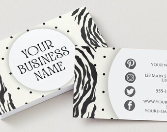 Custom Printed Business Card, Business Cards, Custom Stationary, Personal Branding Card, Printed Small Business Card, Personalized card