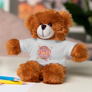 Personalized Teddy Bear, Cute Keepsake for Baby, Custom Teddy Bear Era, In my Teddy Bear Era, Stuffed Animal Teddy Bear, Teddy Bear Plush