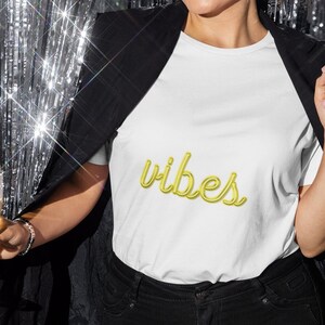 Neon Vibes Gen Z Slang Tee