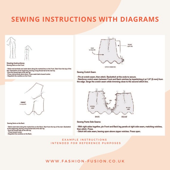 A-line Dress With Cut-out Back Details - PDF A4/A0 + DXF Sewing Pattern,  Instant Downloads, Includes Sewing Instructions. UK 8-28 Eu 34-54 - Etsy