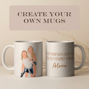 Custom bestfriend gift, Custom tumbler, Create Your Own Mug, Custom Design Mug, Gift for friends, Customized Mug, Personalized Sister Gift