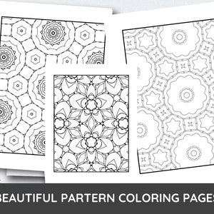 Motifs imprimables, livre de coloriage pour les enfants, livre d&#39;activités à colorier pour enfants, pages à colorier pour enfants, feuille de calcul pour enfants, téléchargement immédiat