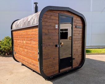 Outdoor sauna - Cube MINI PLUS