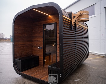 Cube Moderno outdoor sauna