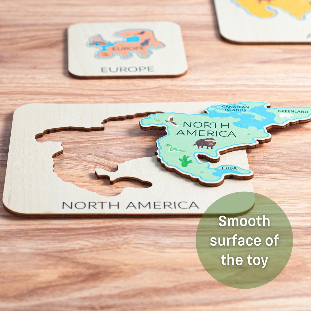 Carte Du Monde Continent Et Océan À Compléter Guide Éducatif