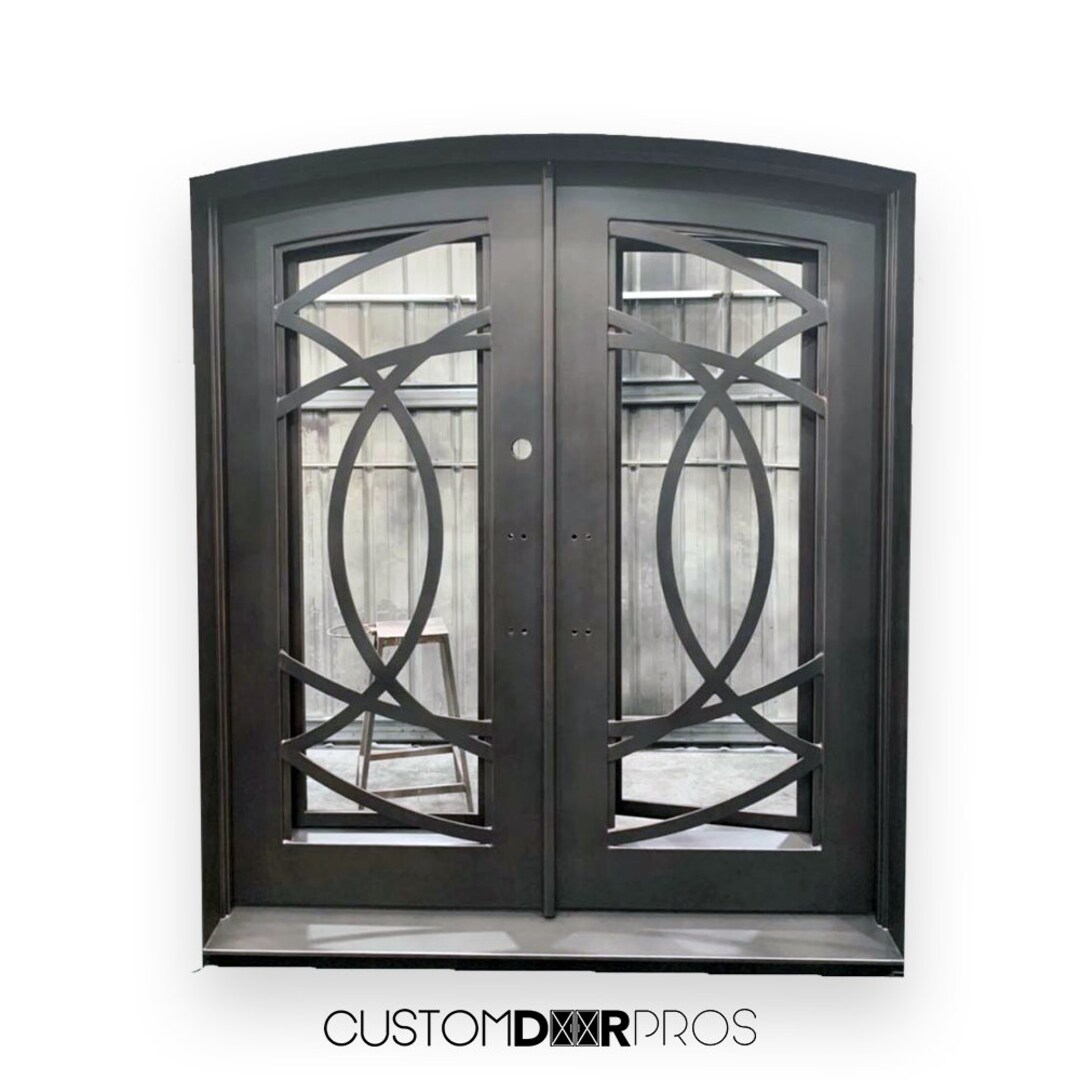 Zeus Double Iron Doors Etsy
