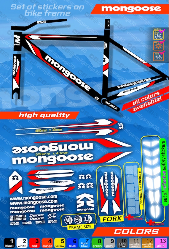 Autocollants Stickers Motobécane MOTO B351 Pour Vélo PROGRESS - Neuf, Fabrication Française