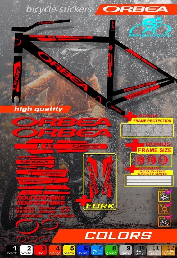 Autocollants Déco Vélo – Stickers Mercier – MERC306 – Fabriqués En France