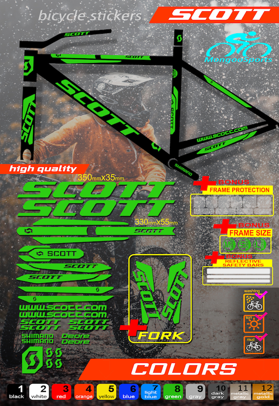 Custom cycle stickers shop