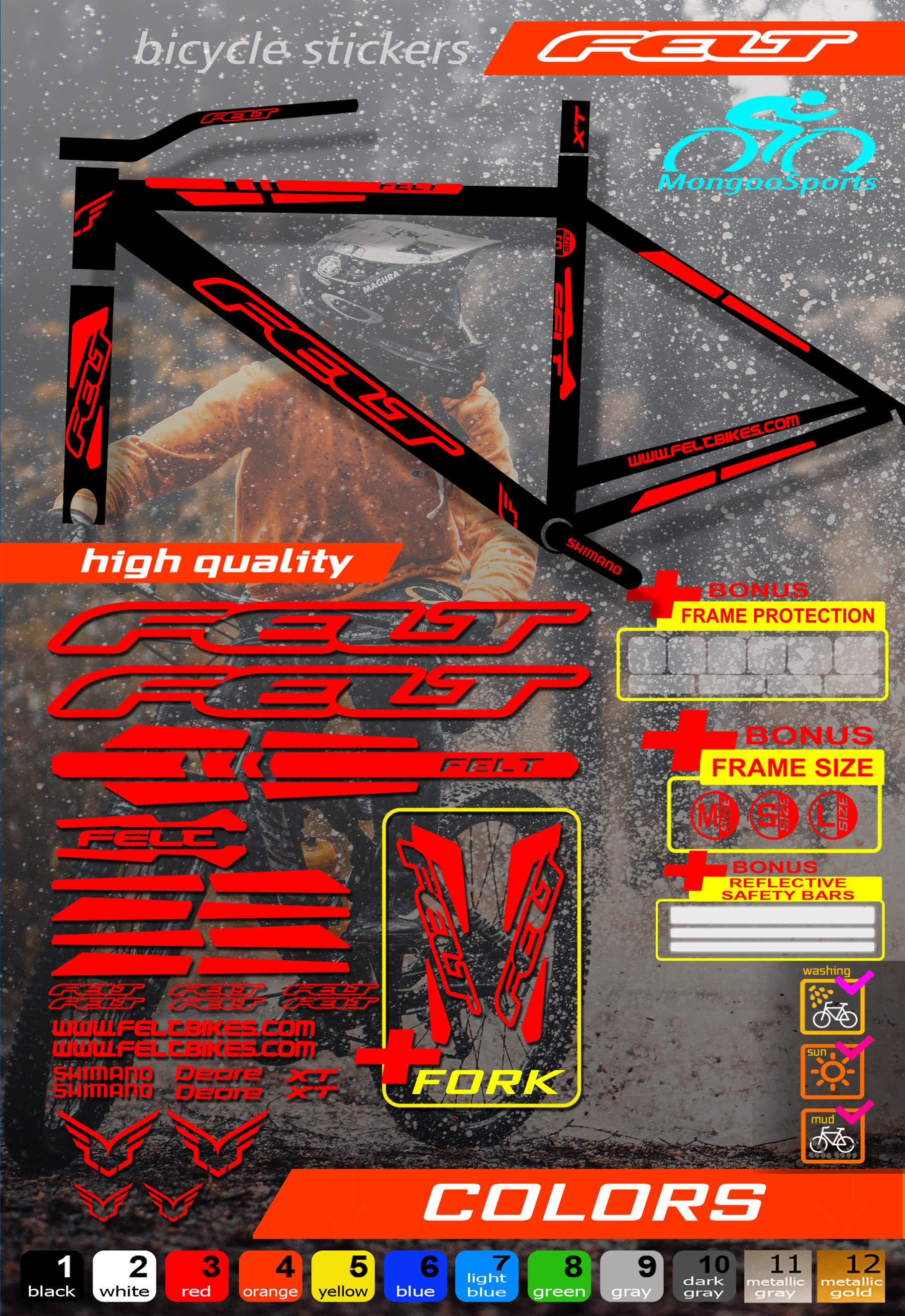 Finest Folia 16-delige set velgrandstickers voor fiets velgen in camouflage- design, complete set voor 27 29 voor e-bike racefiets mountainbike MTB loopfiets (hologram zilver, glans