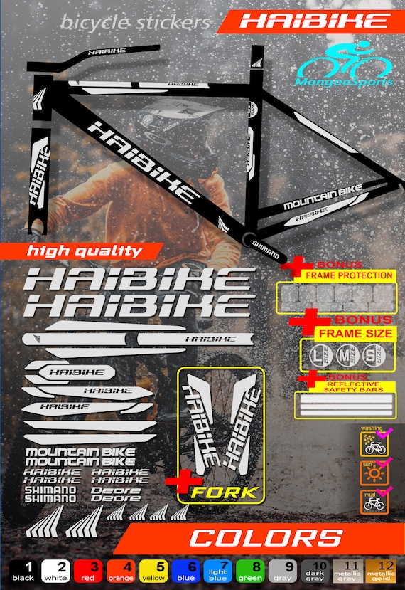 GARY FISHER Bicycle Stickers Set All Colors Are Available 41 OFF