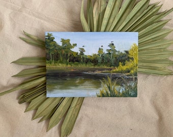 Lake Plein Air Painting