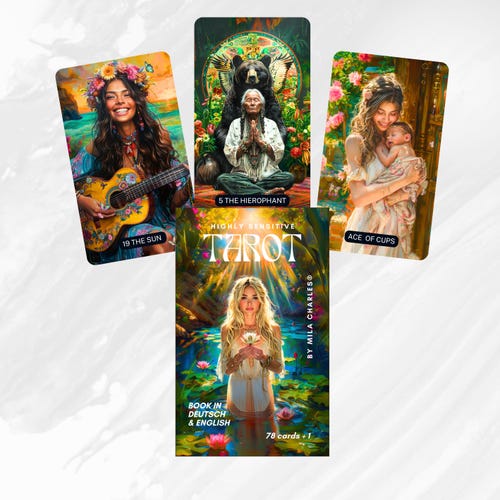 Highly Sensitive Tarot - Heartlight Edition by Mila Charles® I