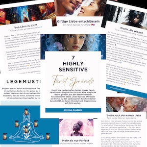 7 Tarot Spreads for High Sensitivity | Tarot Readings | Including Detailed Instructions | Self-Love | Relationships | Soulmates