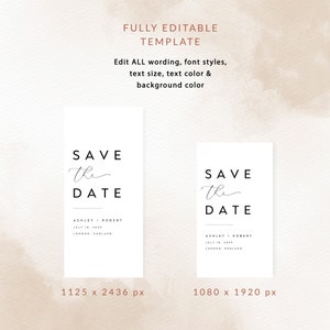 Greenery Eucalyptus Wedding Invitation, Electronic Evite (Digital Download) image 4