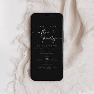 Invito per festa di matrimonio, invito per festa di ricevimento, invito per festa "e vissero felici e contenti", invito per ricevimento di fuga, PI-04