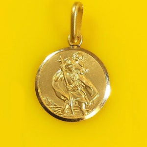 Médaille Saint Christophe en Argent, Médaille Saint Christophe Enfant, 1031294
