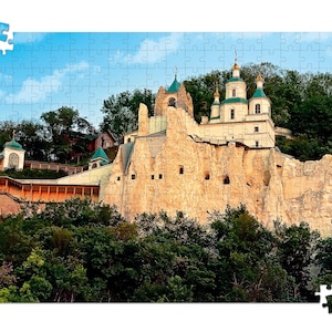 Puzzle de madera «Monasterio de Svyatogorsk» 300 piezas