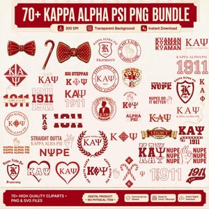 KappaAlphaPSI PNG Sublimering 70+ Designs: Broderskap Grekisk T-shirt, Sublimering, Bouppteckning, Step Show, Homecoming, Brotherhood Digital Nedladdning