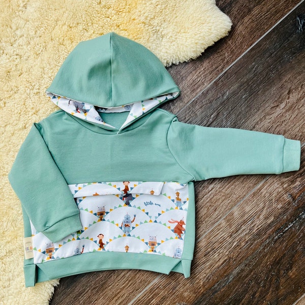 Pullover | Hoodie | Sweater | Pullover mit Fake Tasche | Geschenk | Babyshower | Homecoming