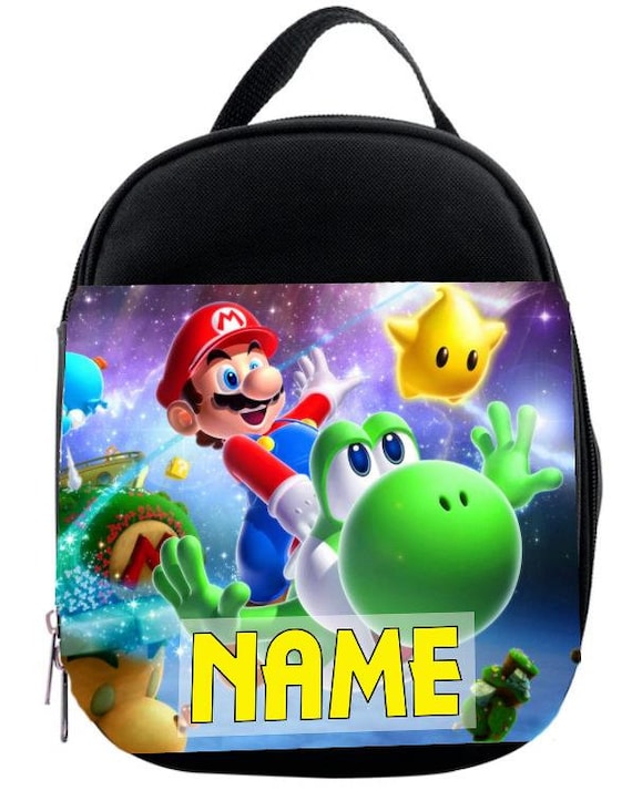 Buy Personalised Mario Kids Lunch Bag Any Name Children School