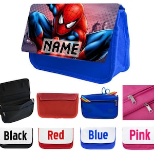 Cute And Colorful Pu Leather Pencil Bag Perfect For Students - Temu