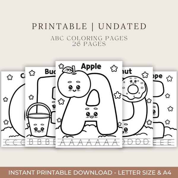 ABC Coloring Pages, Kids artwork, Preschool Printables, Kids Worksheets, Alphabet Coloring Sheets, Kids Educational Alphabet Prints