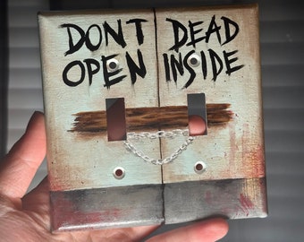 The Walking Dead light switch cover